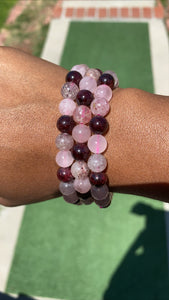 Love Crystal Bracelet: Attract Unconditional Love and Affection