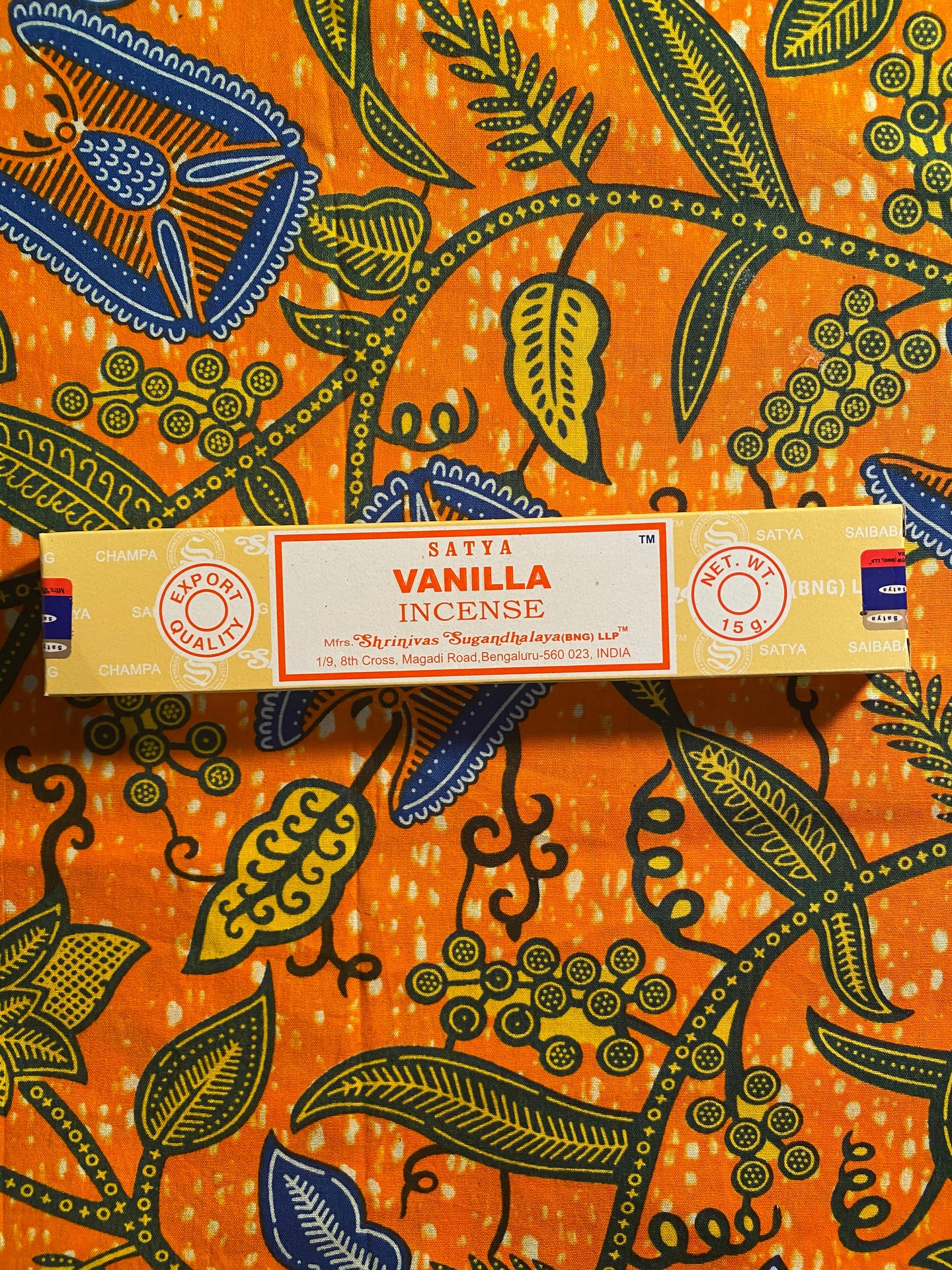 Vanilla Incense