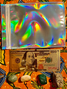 Money Bags Crystal Set