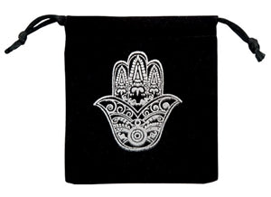 Hand of Fatima crystal pouch